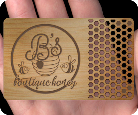 Business cards and nameplates